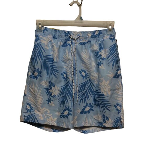 Men Goodfellow's Shorts Blue White Small SKU1 - Picture 1 of 6